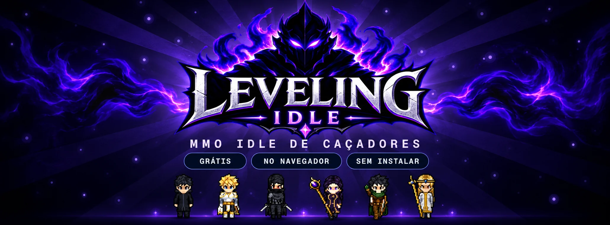Banner de Leveling Idle 2D