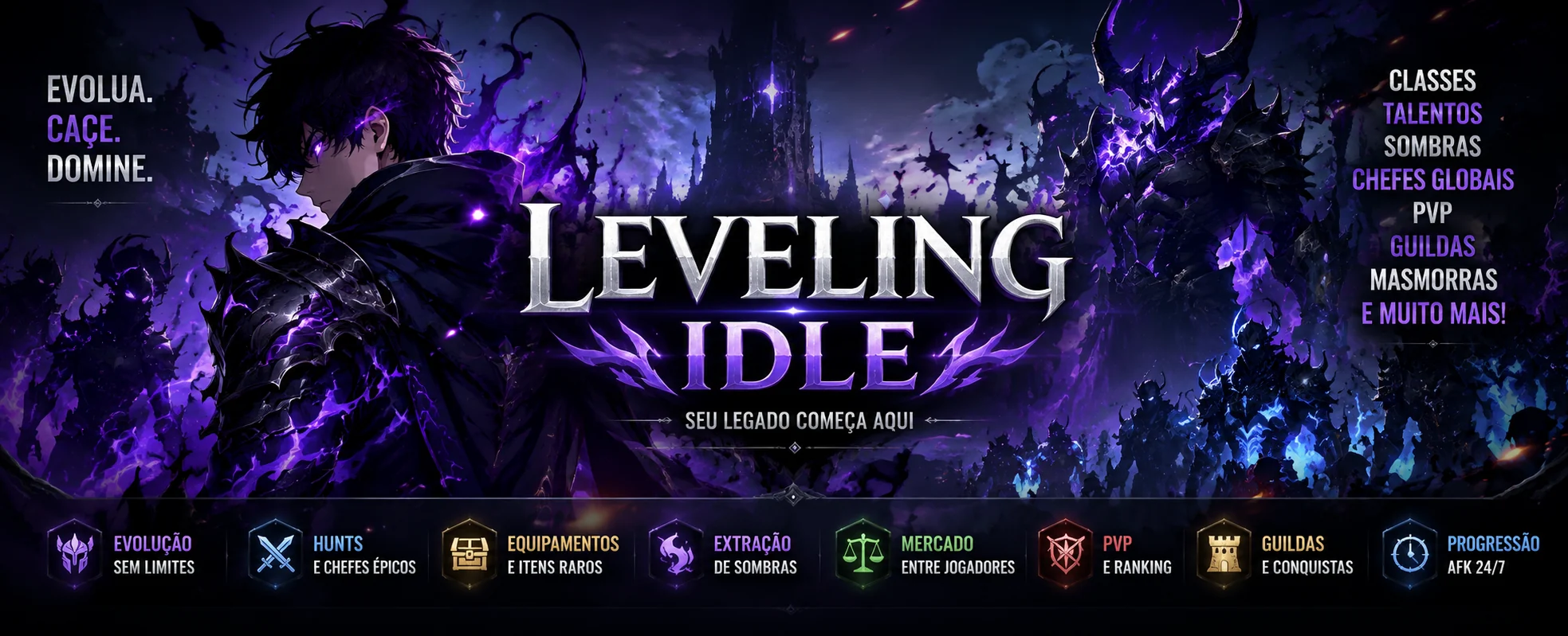 Banner de Leveling Idle