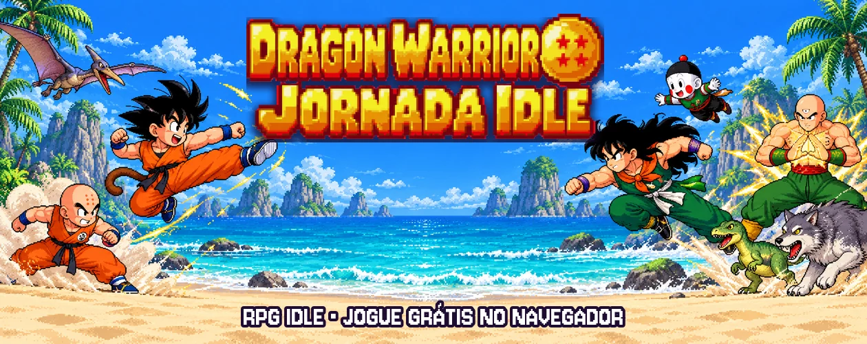 Banner de Dragon Warrior Idle