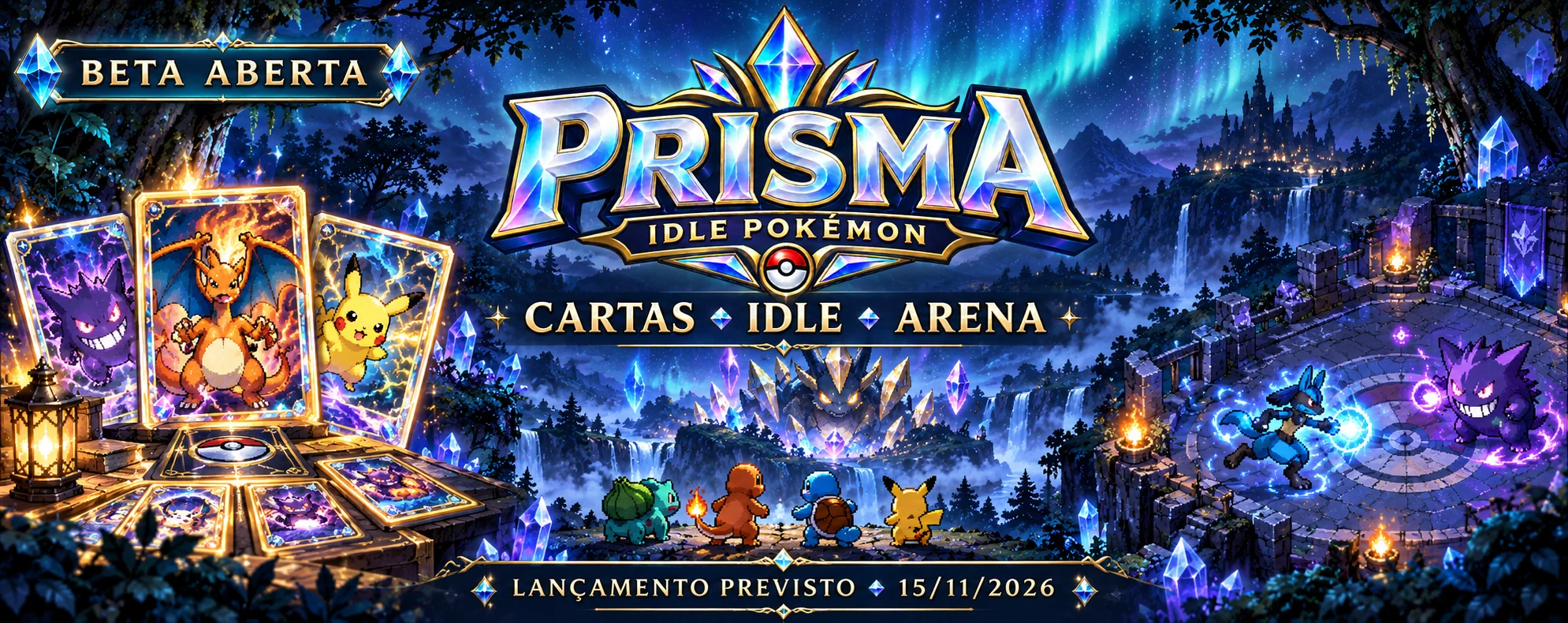 Banner de Prisma Idle Pokémon