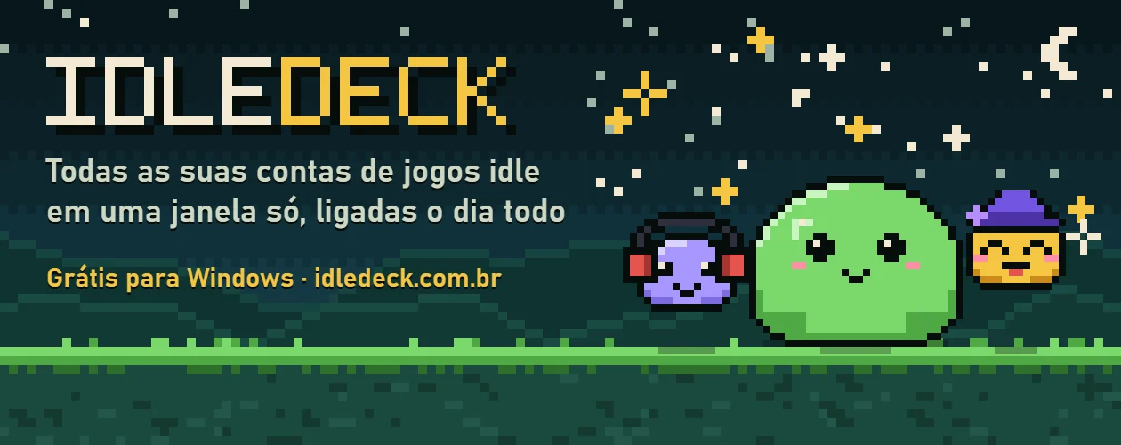 Banner de IdleDeck