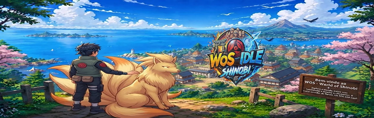 Banner de World of Shinobi - IDLE