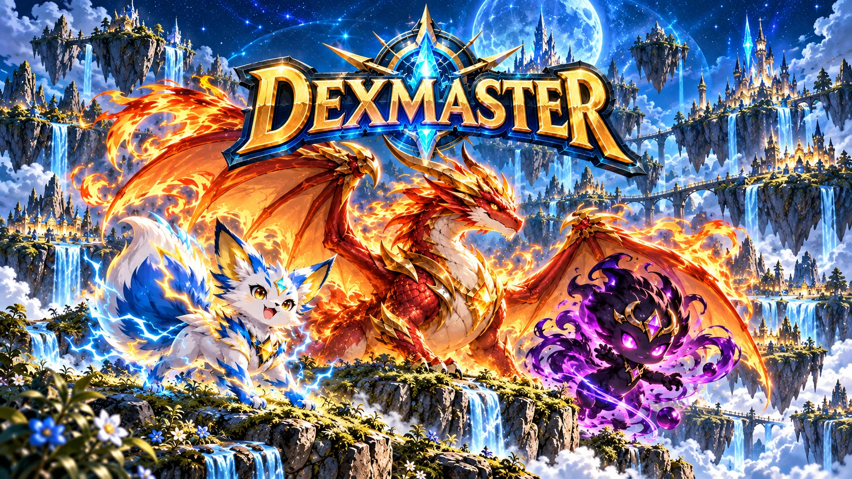 Banner de DexMasters / RMT INTEGRADO / CAPTURE TREINE E MT MAIS!