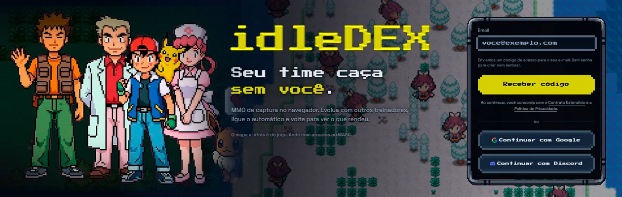 Banner de idleDEX