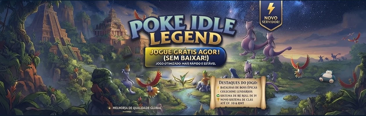 Banner de Poke Idle Legend
