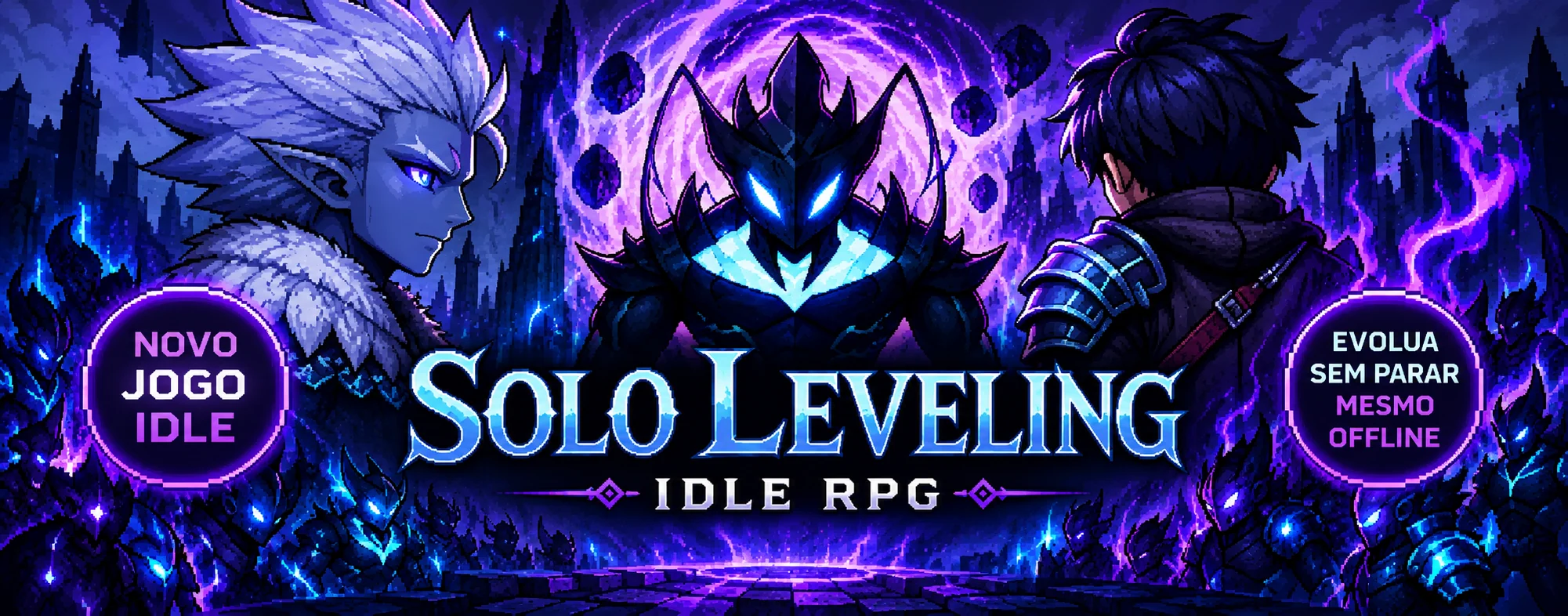 Banner de Leveling Idle 2D