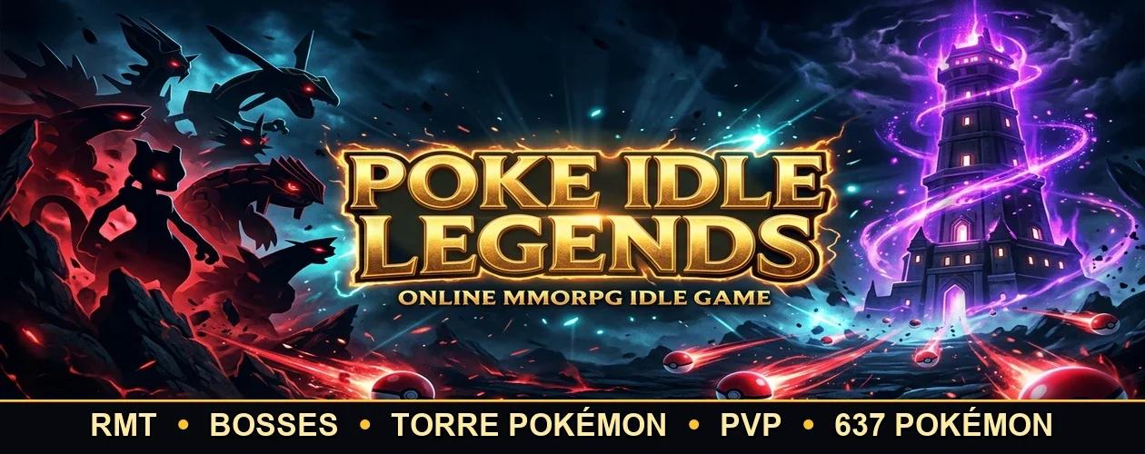 Banner de Poke Idle Legends