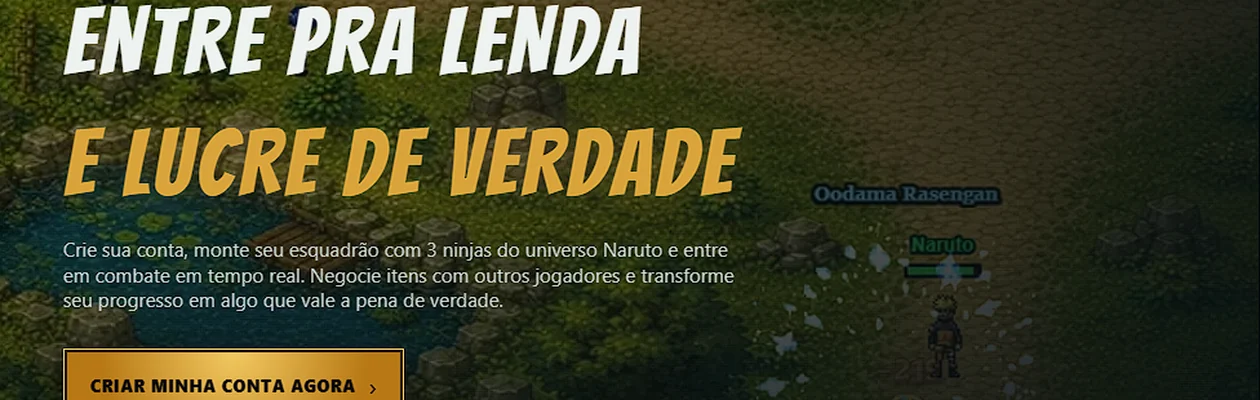 Banner de Chakra Idle Brasil
