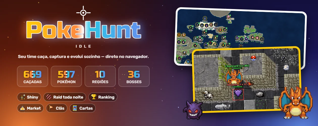 Banner de PokeHunt