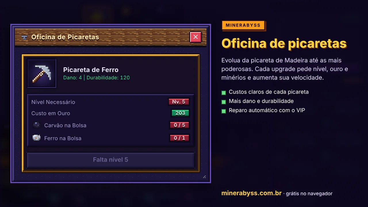 Imagem 3 · MinerAbyss Game Idle de Mineração com RMT liberado