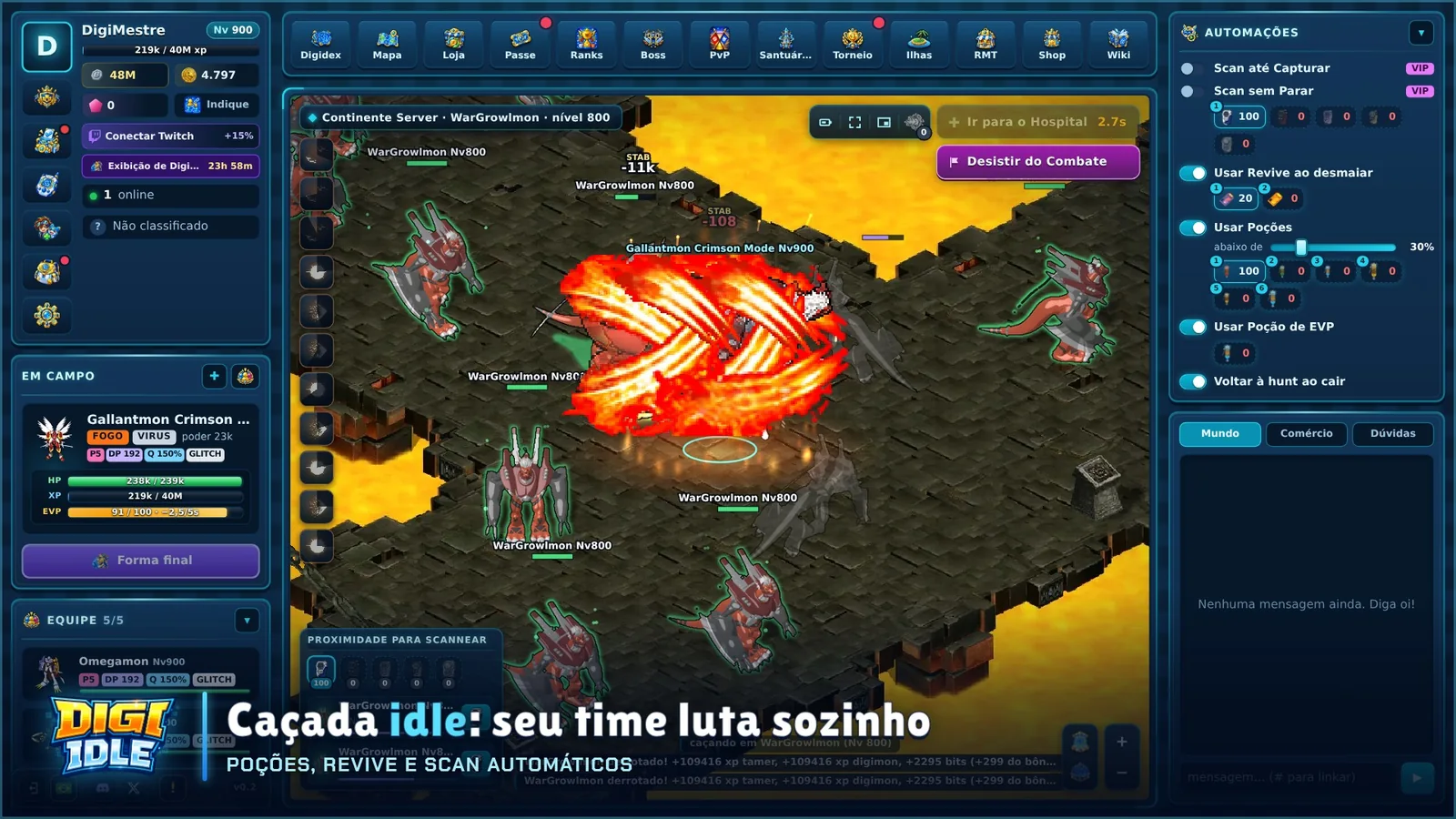 Imagem 12 · DigiIdle | RMT Livre | Lendários | PvP | Guild