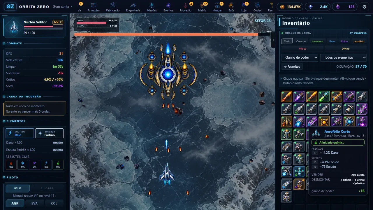 Imagem 2 · Órbita Zero - Um Idle Diferente!